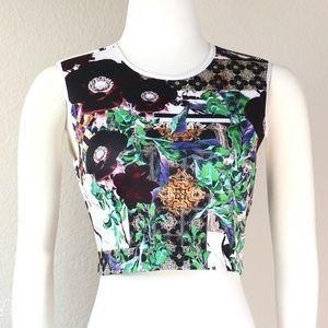 NWOT Clover Canyon sleeveless crop top